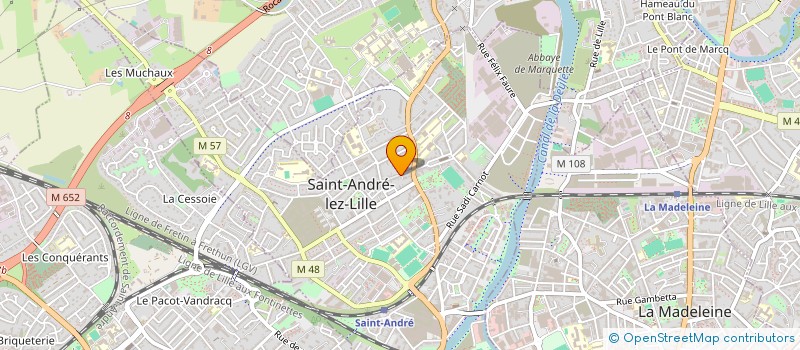 localisation de l'entreprise CID à SAINT-ANDRE-LEZ-LILLE