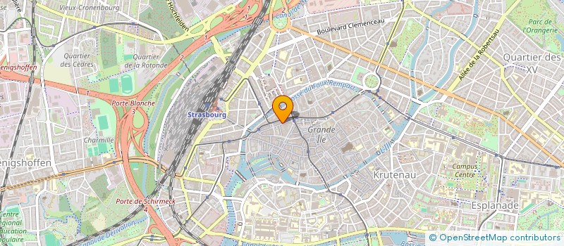localisation de l'entreprise CID à STRASBOURG