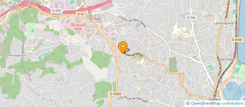 localisation de l'entreprise CID AZUR RENOV à ANTIBES
