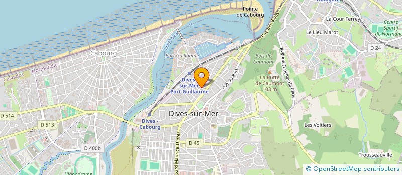 localisation de l'entreprise CID CORPORATION à DIVES-SUR-MER