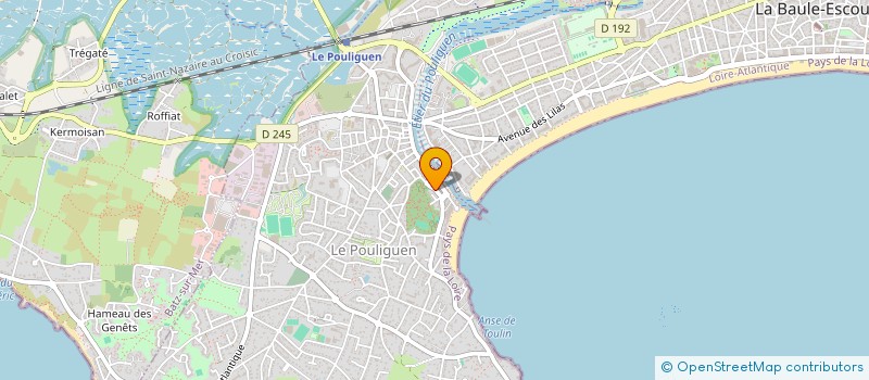 localisation de l'entreprise CID-SELEC  LE POULIGUEN