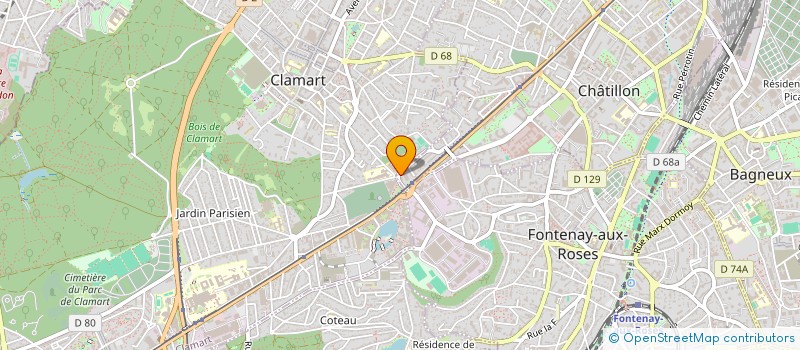 localisation de l'entreprise CIDAL PATRIMOINE  CHATILLON