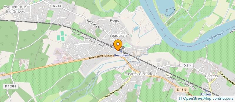 localisation de l'entreprise CIDC TP  ARBANATS