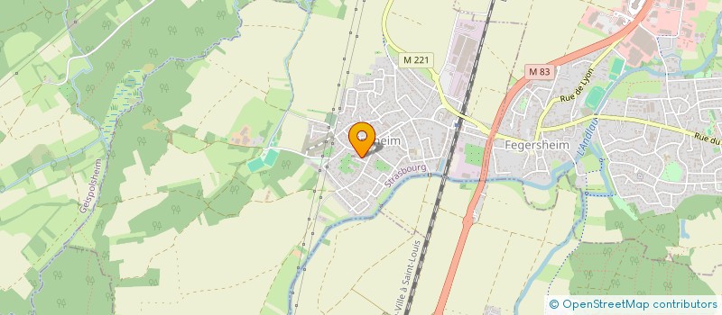 localisation de l'entreprise CIDDIL  FEGERSHEIM