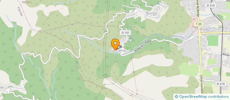 localisation de l'entreprise CIDE à BORGO
