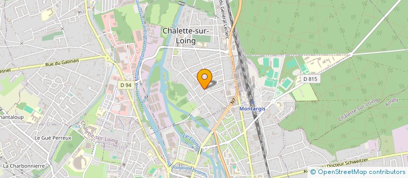 localisation de l'entreprise CIDE GESTION - CONSEIL INDEPENDANT DES ENTREPRISES à CHALETTE-SUR-LOING