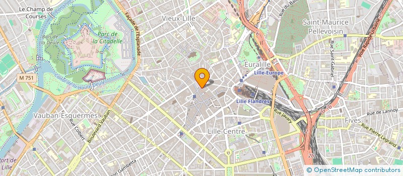 localisation de l'entreprise CIDEART FRANCE à LILLE
