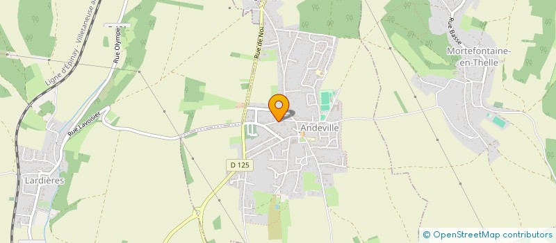 localisation de l'entreprise CIDEC à ANDEVILLE
