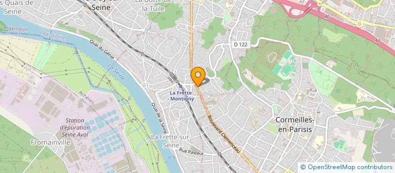 localisation de l'entreprise CIDEK SERVICES à BEAUVAIS