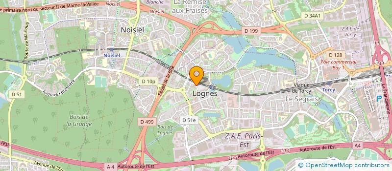 localisation de l'entreprise CIDELCEM INDUSTRIES MARSEILLE à LOGNES