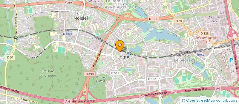 localisation de l'entreprise CIDELCEM SERVICES SNC à LOGNES
