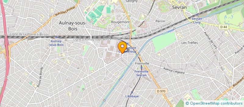 localisation de l'entreprise CIDELEC à AULNAY SOUS BOIS