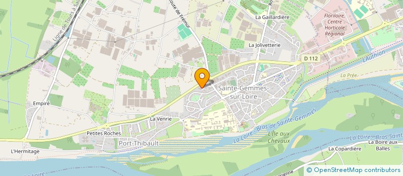 localisation de l'entreprise CIDELEC DISPOSITIFS SERVICES  SAINTE-GEMMES-SUR-LOIRE