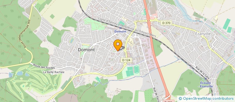 localisation de l'entreprise CIDELI  DOMONT