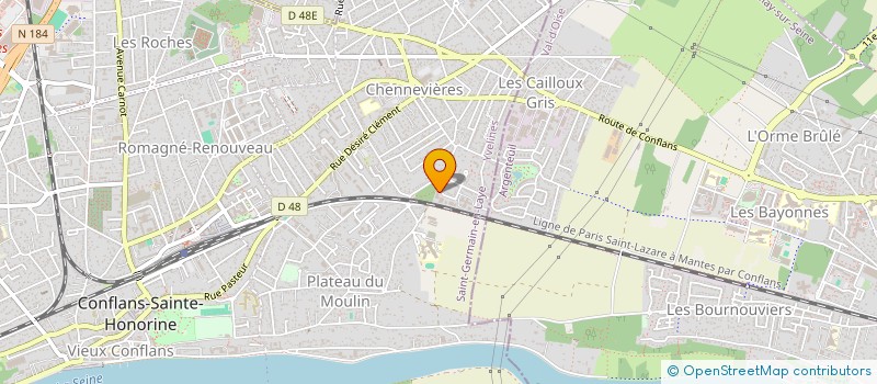 localisation de l'entreprise CIDER  CONFLANS-SAINTE-HONORINE