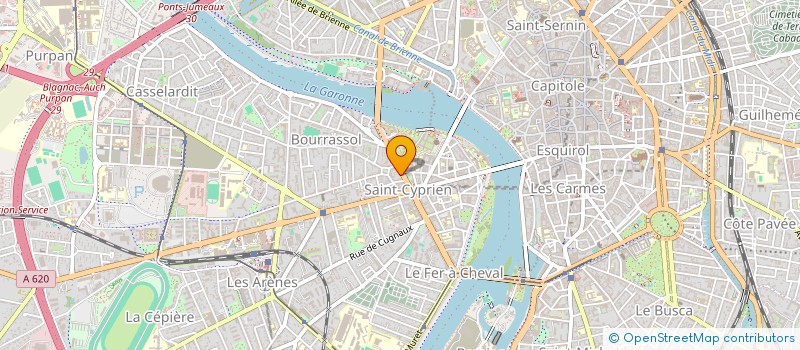 localisation de l'entreprise CIDIS CTRE INFORM DEVELOP INGENIE SOCIAL à TOULOUSE