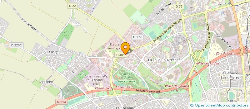 localisation de l'entreprise CIDIST à CAEN