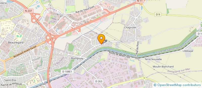 localisation de l'entreprise CIDO  PERIGNY