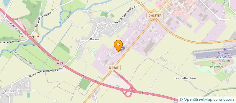 localisation de l'entreprise CIDO à FONTENAY-LE-COMTE
