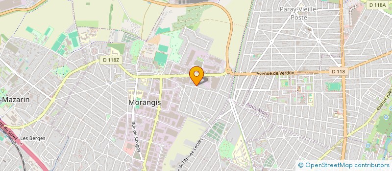 localisation de l'entreprise CIDOES à MORANGIS