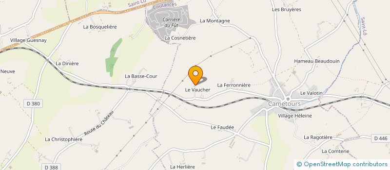 localisation de l'entreprise CIDRE LEMASSON à CAMETOURS