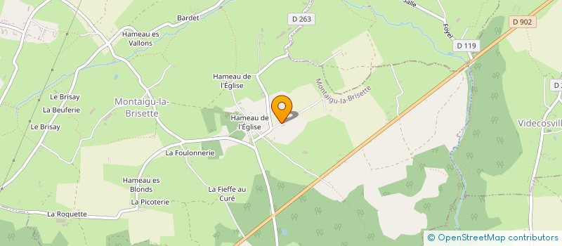 localisation de l'entreprise CIDRERIE DE LA CHESNAIE à YVETOT-BOCAGE