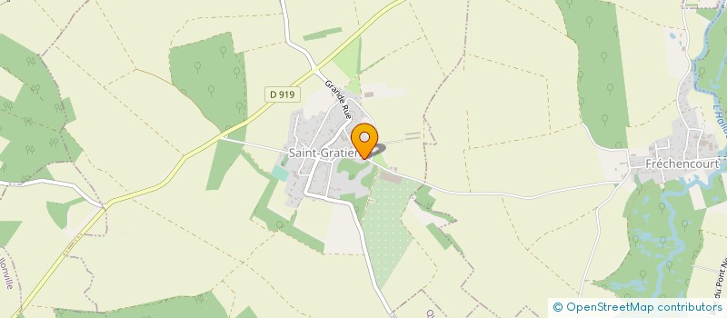 localisation de l'entreprise CIDRERIE DE LA GARENNE  SAINT-GRATIEN