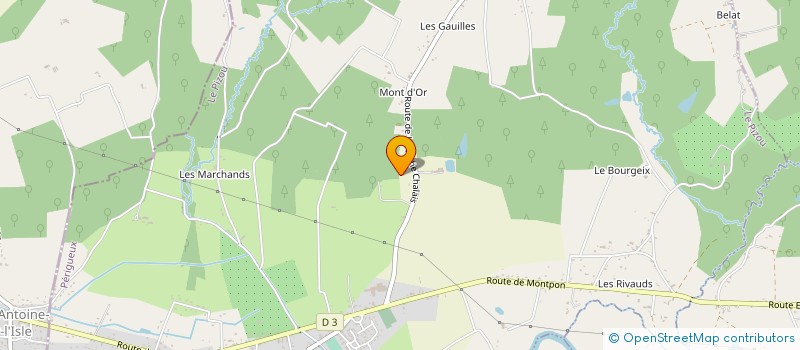localisation de l'entreprise CIDS AGRICOLE à MONTPON-MENESTEROL