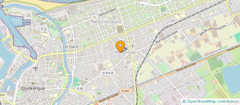 localisation de l'entreprise CIDUNATI à DUNKERQUE