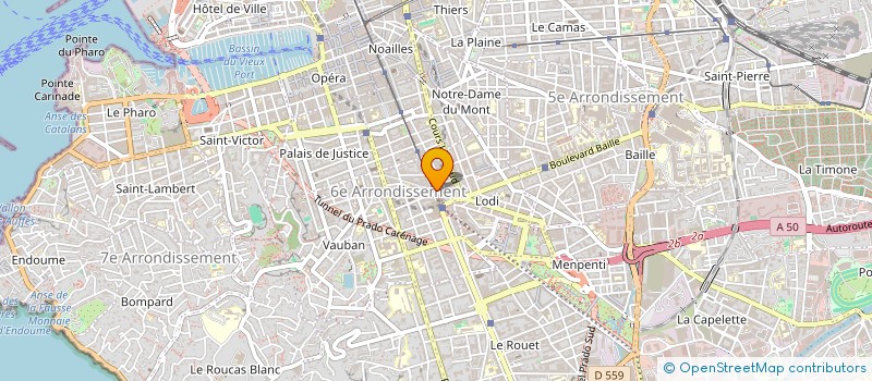 localisation de l'entreprise CIE à MARSEILLE