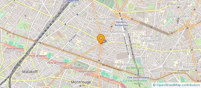 localisation de l'entreprise CIE ALEXANDRE FOX LE RIDO ROUGE  SAINT-VAAST-LA-HOUGUE