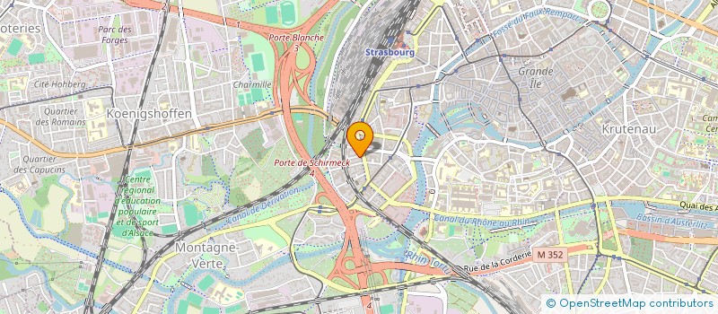 localisation de l'entreprise CIE ARCHIPELLE  STRASBOURG