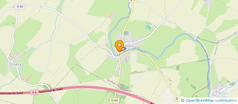 localisation de l'entreprise CIE ARTEP à GUILLON-TERRE-PLAINE