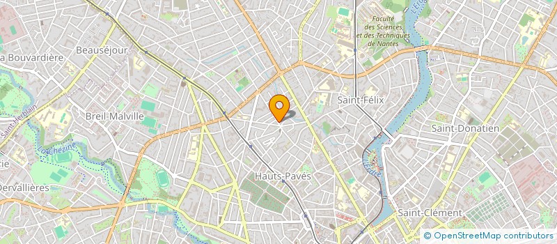 localisation de l'entreprise CIE ATLANTIQUE DIFFUSION à NANTES