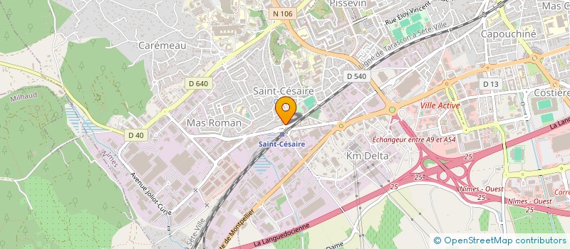 localisation de l'entreprise CIE AVRIL 92 THEATRE  NIMES