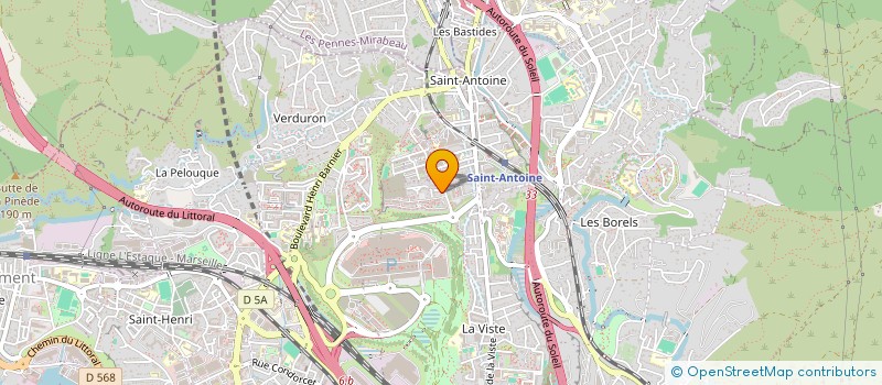 localisation de l'entreprise CIE BAS LES MASQUES à MARSEILLE