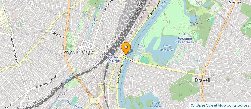 localisation de l'entreprise CIE BLOW-UP SET ET MATCH! à JUVISY-SUR-ORGE