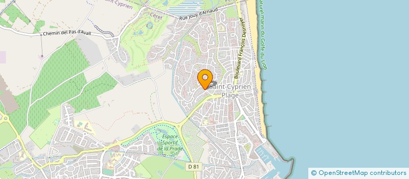 localisation de l'entreprise CIE BOMPASIENNE DE DISTRIBUTION à SAINT-CYPRIEN