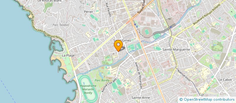 localisation de l'entreprise CIE CELIMENE GLOBULE ANONYME à MARSEILLE