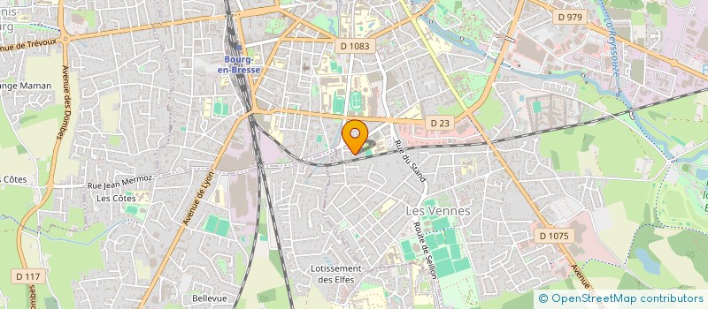 localisation de l'entreprise CIE CHAUFFE-BIBERONS  BOURG-EN-BRESSE