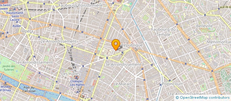 localisation de l'entreprise CIE CLAUDE MANN CCM AUDIOVISUEL  PARIS