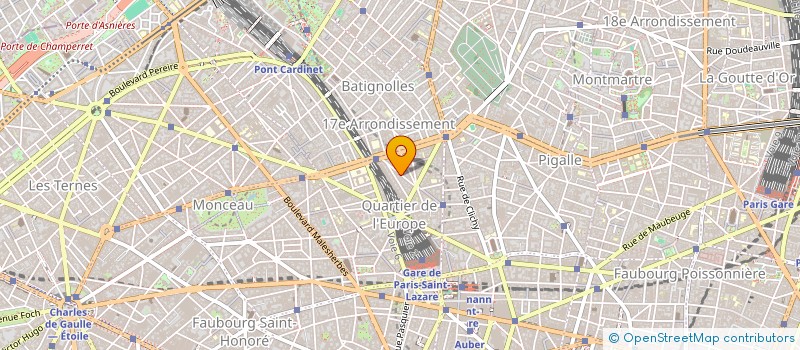 localisation de l'entreprise CIE CLUB SHANGO TOURN THEATR  PARIS