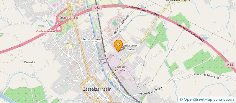 localisation de l'entreprise CIE COEURS & ARTS  RIVIERE-SUR-TARN