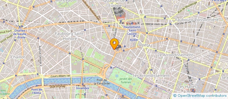localisation de l'entreprise CIE COMMERCIALE MANUTENTION PETROLIERE à PARIS