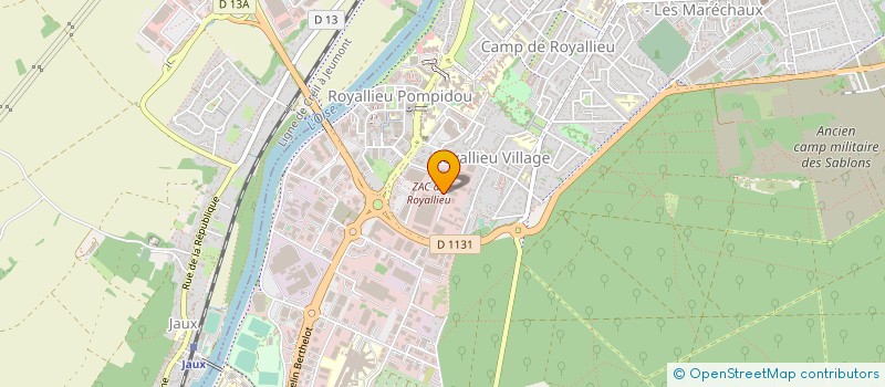 localisation de l'entreprise CIE COMPIEGNE à COMPIEGNE