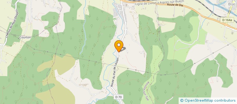 localisation de l'entreprise CIE CORPORA-MOMENTUM à AOUSTE-SUR-SYE