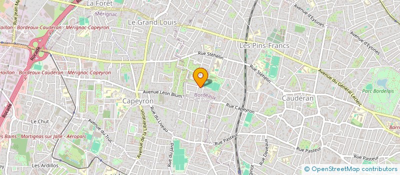 localisation de l'entreprise CIE COURTIERS ASSERMENTES à BORDEAUX