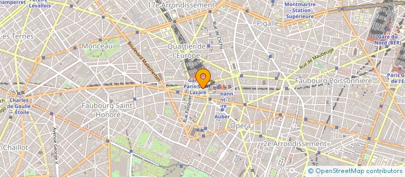 localisation de l'entreprise CIE DE GESTION HOTELIERE  PARIS