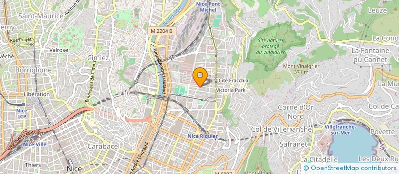 localisation de l'entreprise CIE DE GESTION IMMOBILIERE ET D'ETANCHEITE à NICE