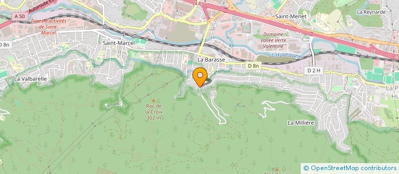 localisation de l'entreprise CIE DE L AVANT COURRIER  MARSEILLE 11EME